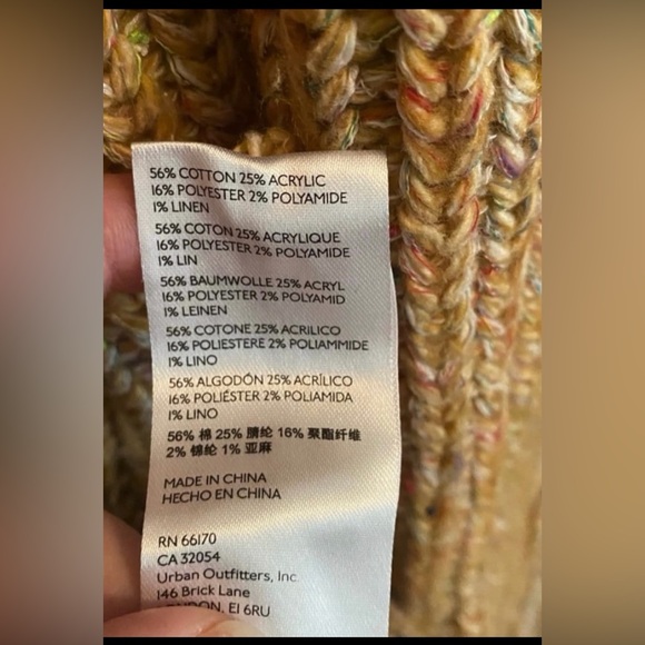 Anthropologie Golden Knit Sweater Cardigan - Picture 6 of 9